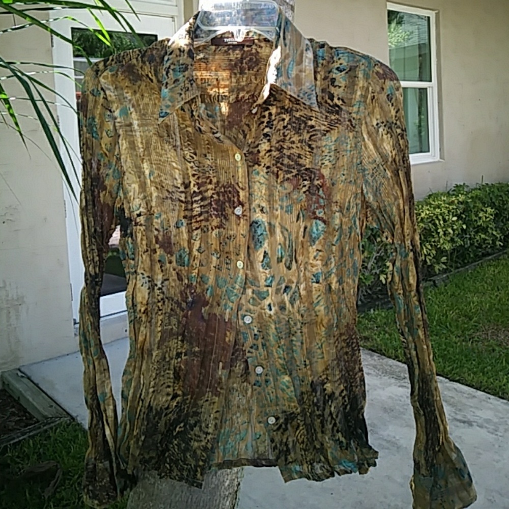 Bellisimo shimmer  shirt